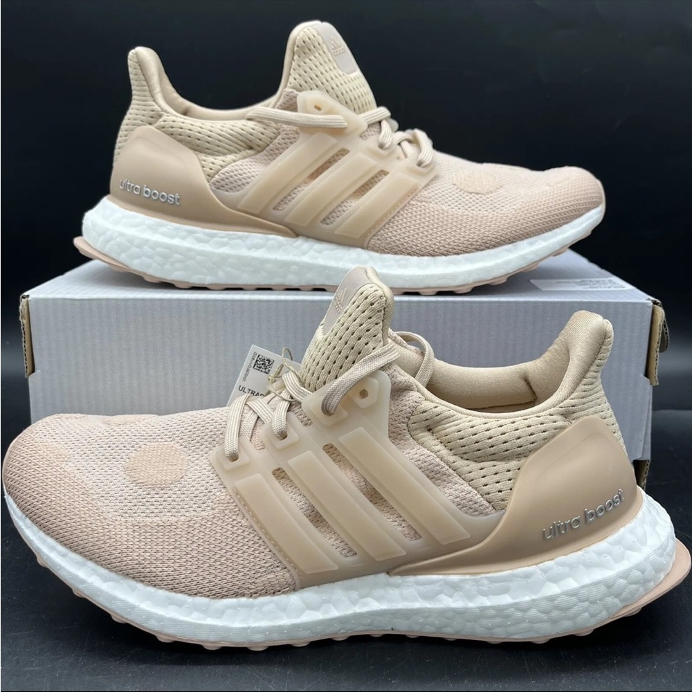 Adidas Women's Ultraboost 1.0 DNA Shoes Multi Size Ash Pearl White H03834 NEW
